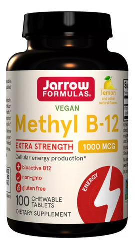 Vitamina B12 1000mcg -sublingual Metilcobalamina - 100tablet