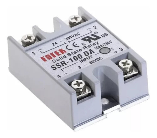 Rele De Estado Sólido Ssr-100da 100a 380v 3-32v