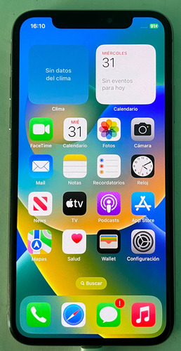 Apple Iphone X 256gb Liberado Falla Camara Frontal Plata (Usado)