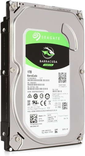 Imagen 3 de 6 de Disco Rígido Seagate Sata Barracuda 3.5 De 1tb Interno Oem