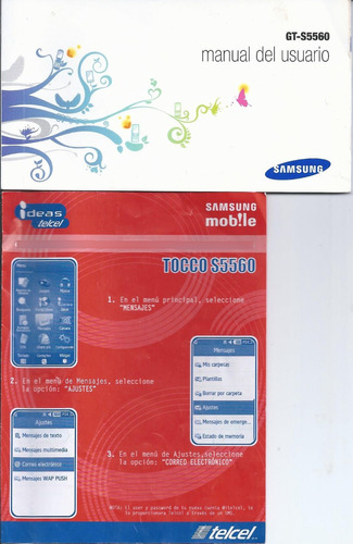 Manual Del Usuario Para Teléfono Celular Samsung Gt-s5560 