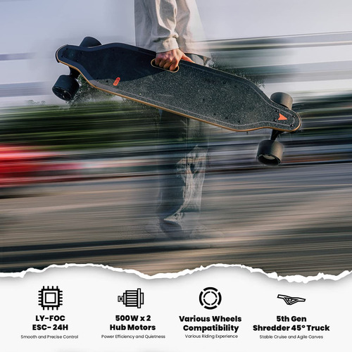 Meepo V5 Er Patineta Eléctrica Control Remoto 29 Mph Mmg