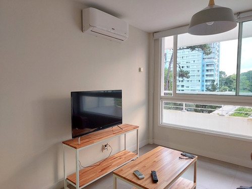 Imagen 6 de 16 de Apartamento Punta Del Este Edif Greenlife Alquiler Temporal 1 Dorm Av Roosevelt A Estrenar 4 Personas