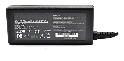 Imagen 7 de 10 de Cargador Lenovo Ideapad 330s-14ikb 20v 2.25a 45w