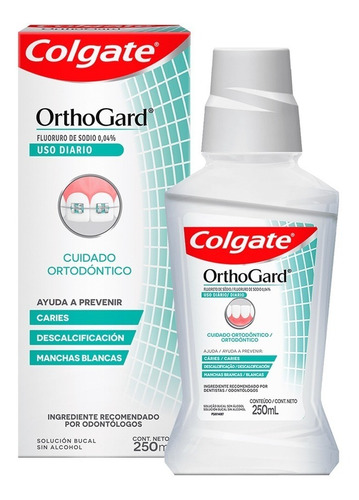 Enjuague Bucal Colgate Orthogard Frasco - mL a $88