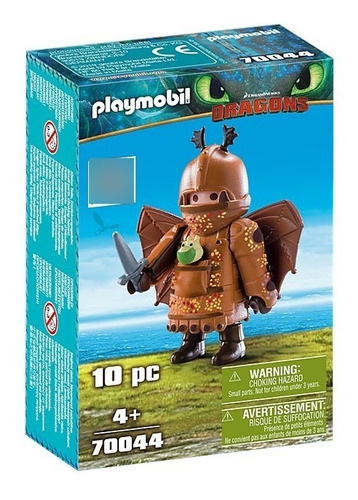 Playmobil Dragons 70044, Patapez Con Traje Volador!!!