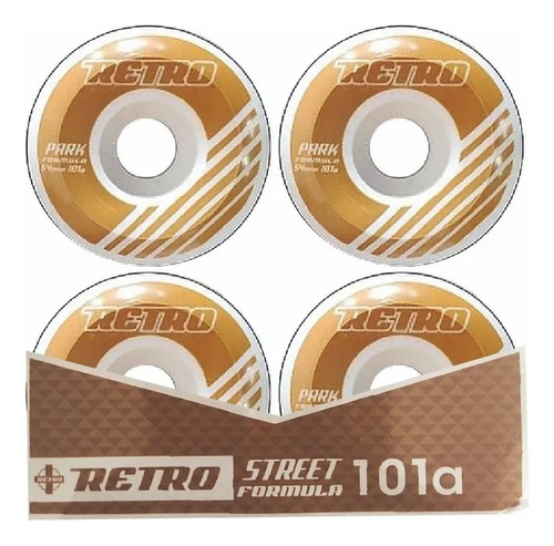 Ruedas De Skate Retro Vhs 1 Street Formula 55mm / Renace