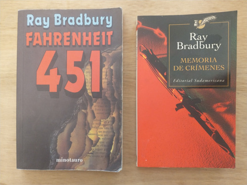 Memoria De Crímenes Y Fahrenheit 451 - Ray Bradbury