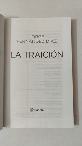 El Puñal,la Herida,la Traicion-jorge Fernandez Diaz-(86) (Usado)
