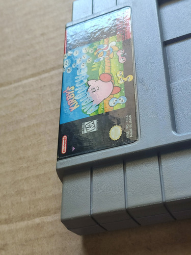 Kirby's Avalanche -- Original -- Super Nintendo / Snes (Usado)