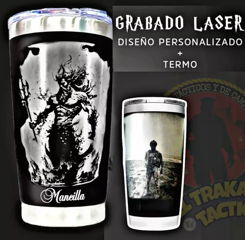 Chivas Rayadas Laser Engraved Tumbler Vaso Termo Grabado 
