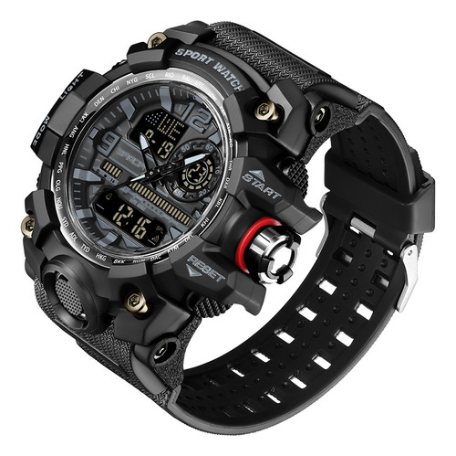 Reloj Electrónico Multifuncional Sanda 3133 For Hombre