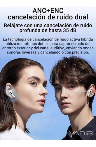 Auriculares Inalámbricos Bluetooth Con Led Ai