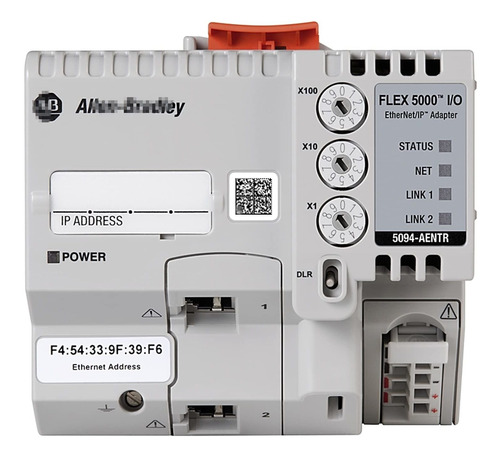 Flex Adaptador Ethernet Ip Puerto Plc Modulo Sellado Caja