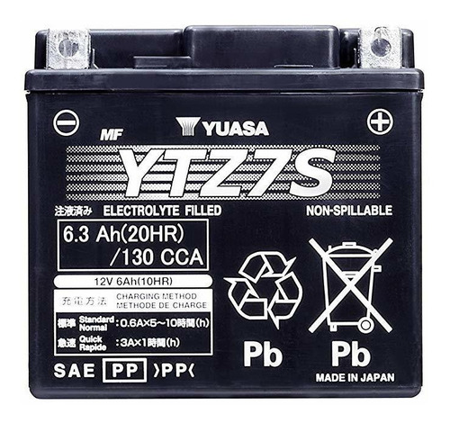 Yuasa YUAM727ZS Lead_Acid_Battery