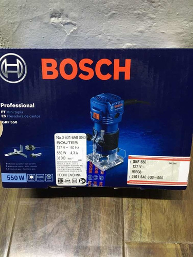 Imagen 1 de 9 de Router Bosch 550w