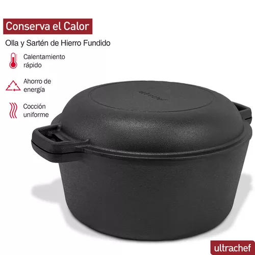 Olla de Hierro Fundido Esmaltado - Ultrachef