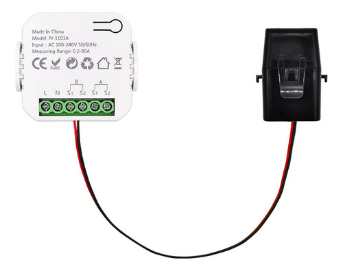 Medidor De Energia Tuya Power Querying Função De Telefone Ce