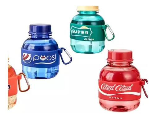 Mini Botella De Agua Portátil 350ml Coque Para Niños Regalos
