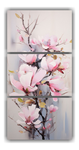 90x180cm Set 3 Artes Calidos Para Cocina A Magnolias Flowers