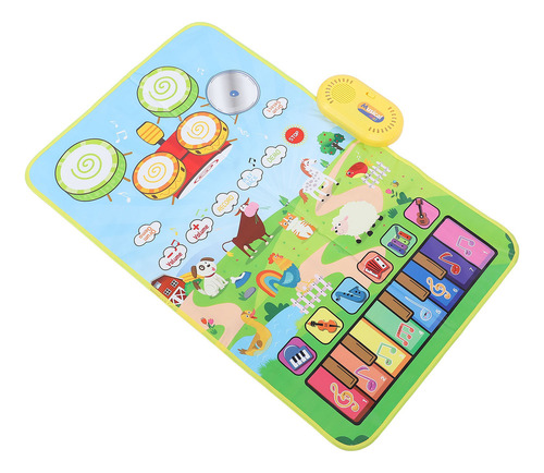 . Tapete Musical De Juegos Con Piano Y Batería For Niños