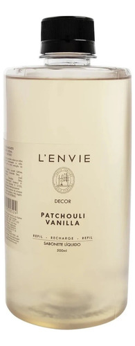 Refil Sabonete Liquido Decor Patchouli Vanilla 500ml L'envie