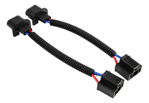2 Unids H4 Hembra A H13 Macho Adaptador De Conversión De Far