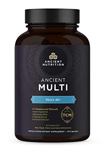 Ancient Nutrition, Ancient Multi Hombres 40 - 21 Vitaminas
