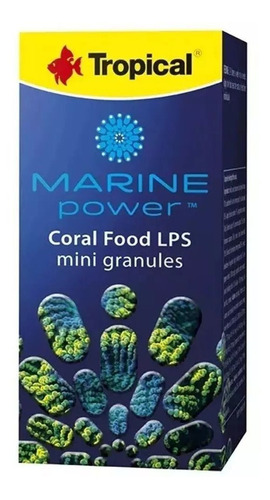 Ração Tropical Marine Power Coral Food Lps Mini Granules 70g