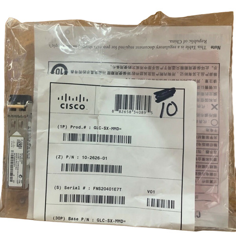 Adaptador Sfp 1g Cisco Glc-sx-mmd 850nm 1km Mmf Original