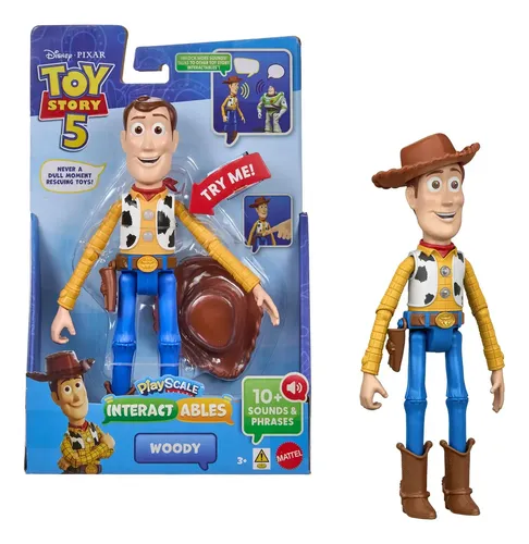 Boneco Woody Toy Story 5 Com Som Interativo Mattel - Jmw15 | Frete