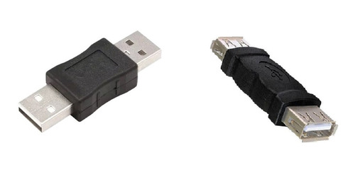 Adaptador Emenda Usb Fêmea X Fêmea / Macho X Macho P/ Cabo