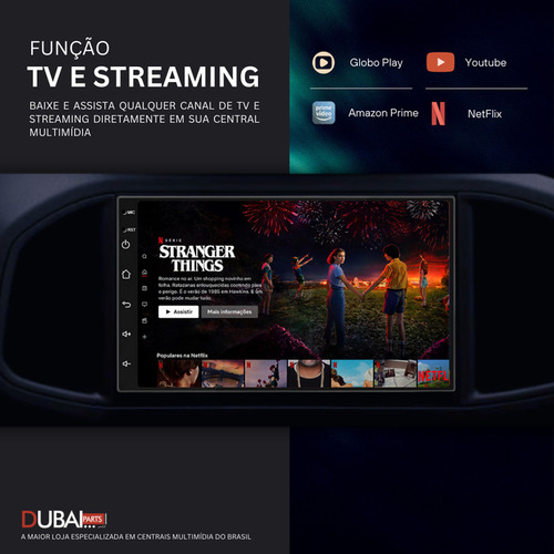 Central Multimidia Android Auto Chevrolet Onix 2019 2020