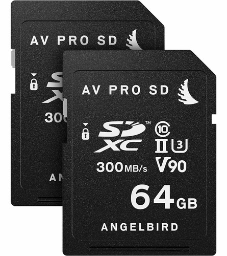 Angelbird 64gb Match Pack For The Panasonic Gh5 & Gh5s (2 X