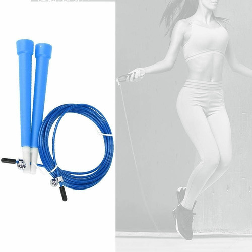 Imagen 8 de 10 de Cuerda De Saltar Velocidad Cardio Crossfit Deporte