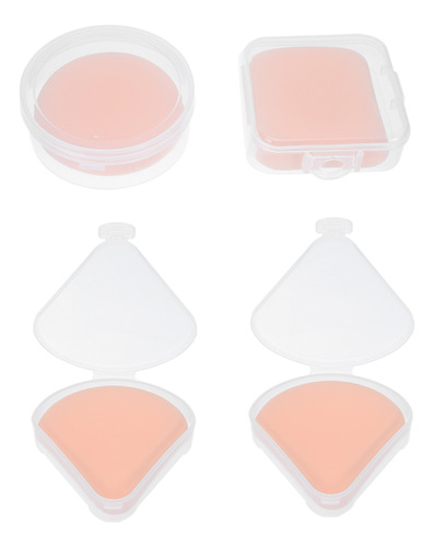 Prácticos Pomos De Maquillaje En Polvo Para Home Trav, 4 Uni