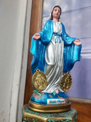Estatua Virgen Medalla Milagrosa 31cm Sólo X Pedido Garantía