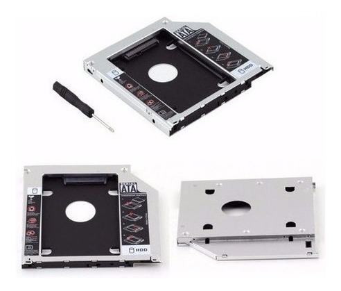 Caddy 9.5 Sata Monta 2 Discos Duros Interfase Sata