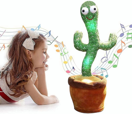 Juguete De Peluches De Cactus Bailando Cantando Imitaciones