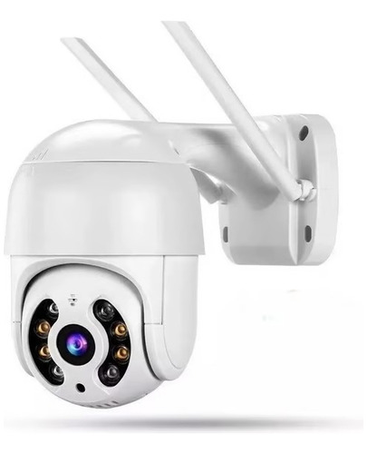 Camera Ip Segurança Wifi Prova D'agua Externa 1080p Infra Cor Branco