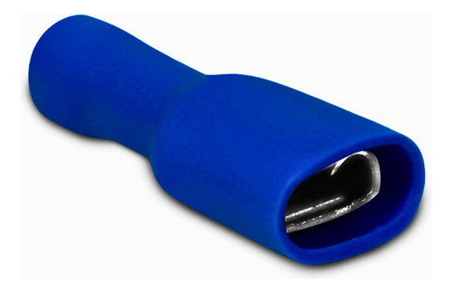 Terminal Femea Isolação Total 1,50-2,50mm² Azul 100 Peças