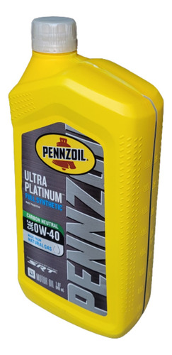 Aceite Sintético Pennzoil 0w40 Api Sp, 946 Ml.    68171066mc