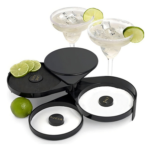 Escarchador Orillador Copas Sal Azúcar Limón Margaritas Bar
