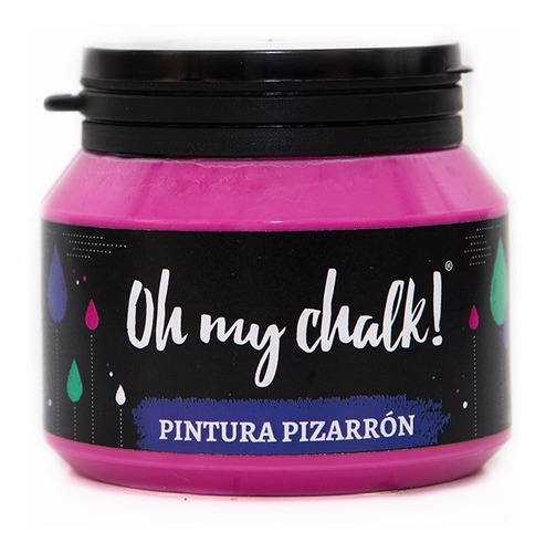 Pintura Pizarron Oh My Chalk! X 210 Cc. Original Vs. Colores