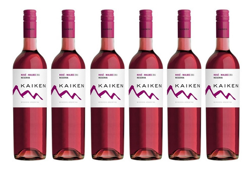 Vino Kaiken Malbec Rose Reserva X750cc Caja X6