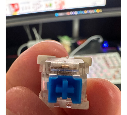 10 Switch Outemu Blue Para Teclado Mecânico Promoção