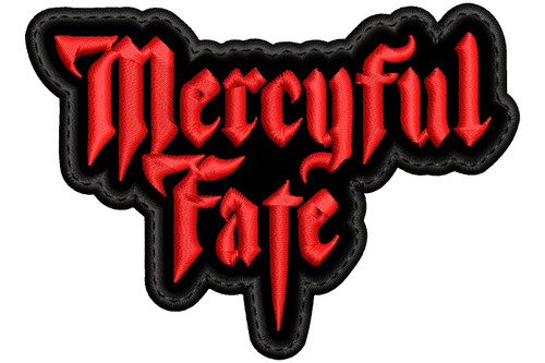 Parche Bordado Mercyful Fate Blacklabeldesigns