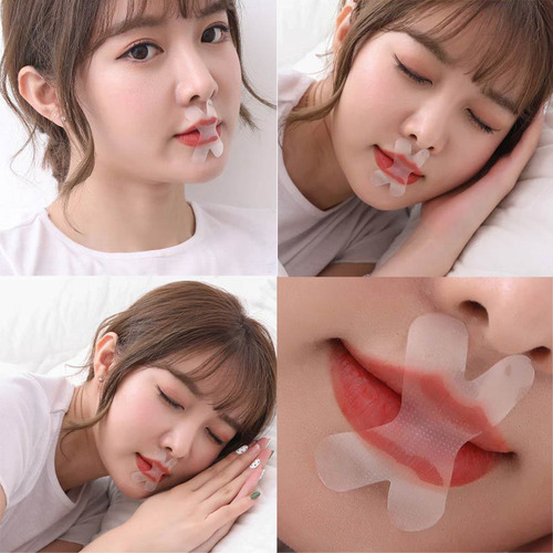 # Cinta Bucal Suave En V Sleep Strips Para Mejorar La