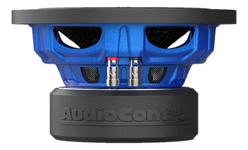 Subwoofer Audiocontrol Spk-8s2 500 Rms 8 Pulgadas Color Negro Con Azul