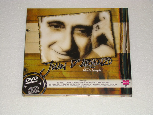 Juan D´arienzo Dvd + Cd Excelente Estado / Kktus 